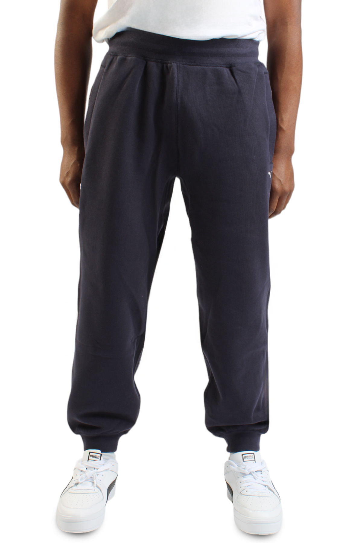 Men MMQ Joggers Navy Sweatpants Navy