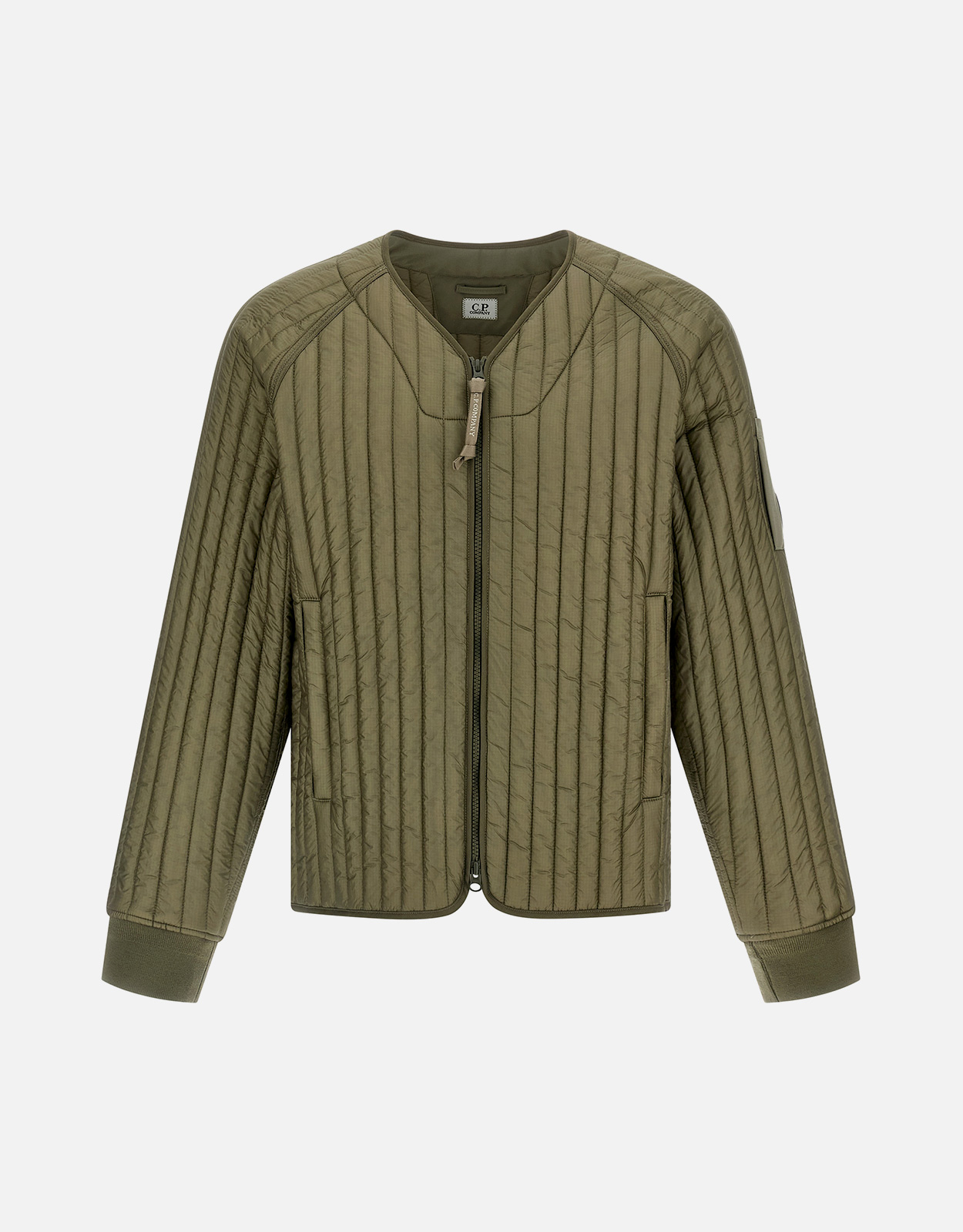 C.P. Company Men’s Liner Primaloft Padded Ribbed Bomber Jacket