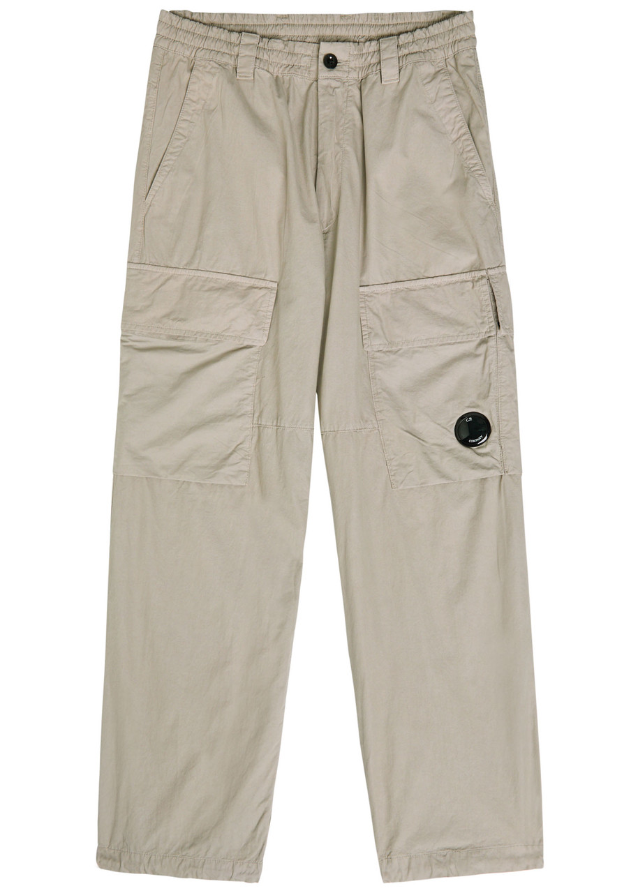 C.P. Company Microreps Cotton Cargo Trousers – Grey – IT L C.P. Company Microreps Cotton Cargo Trousers – Grey – IT L