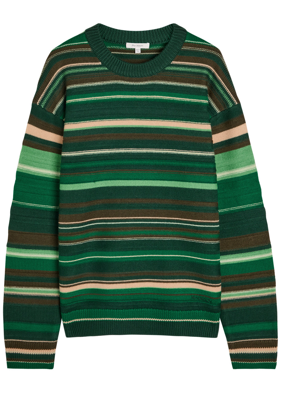 JW Anderson Multi Stripe Wool Jumper – Multicoloured