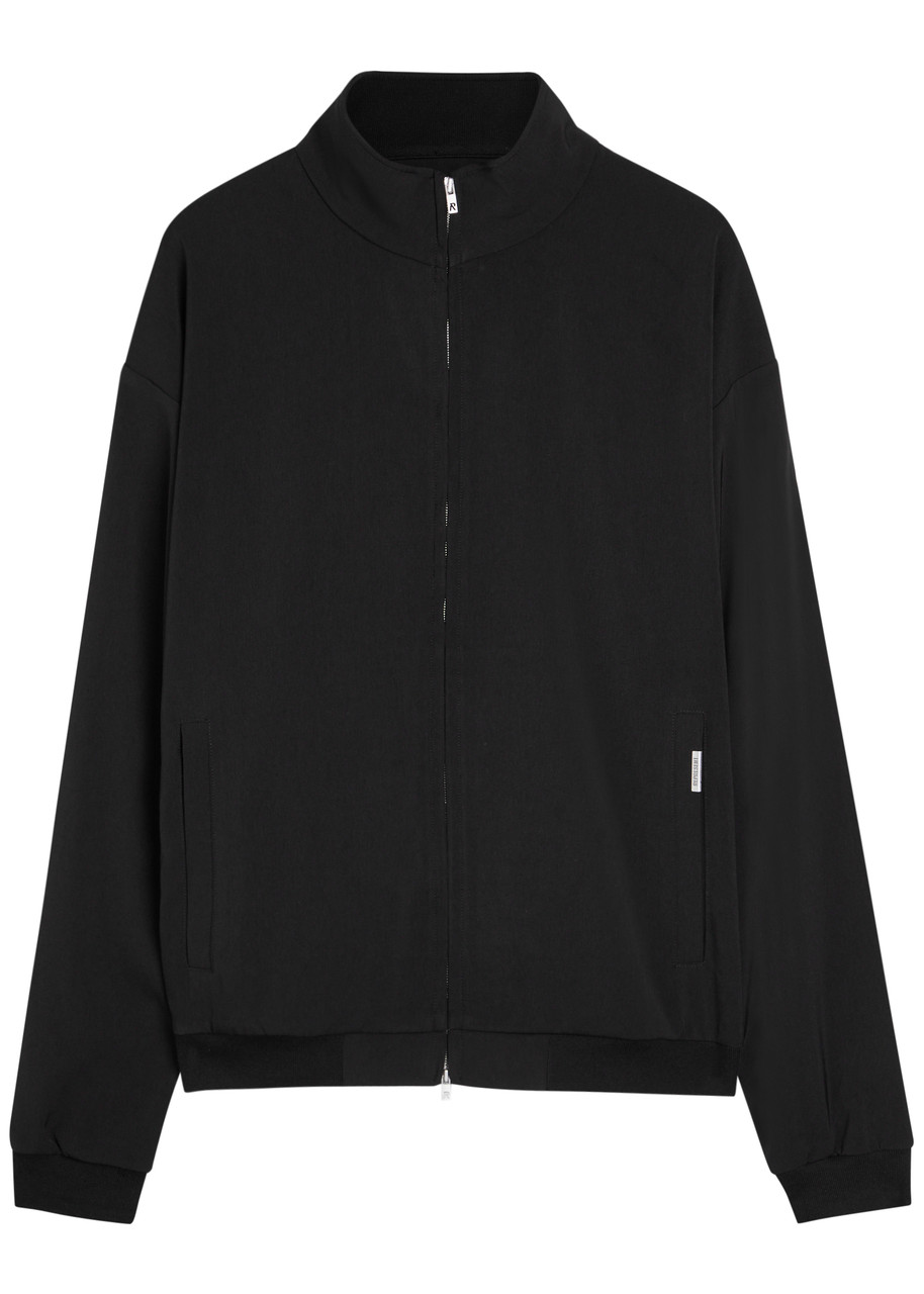 Represent Initial Stretch-jersey Track Jacket – Black Represent Initial Stretch-jersey Track Jacket – Black