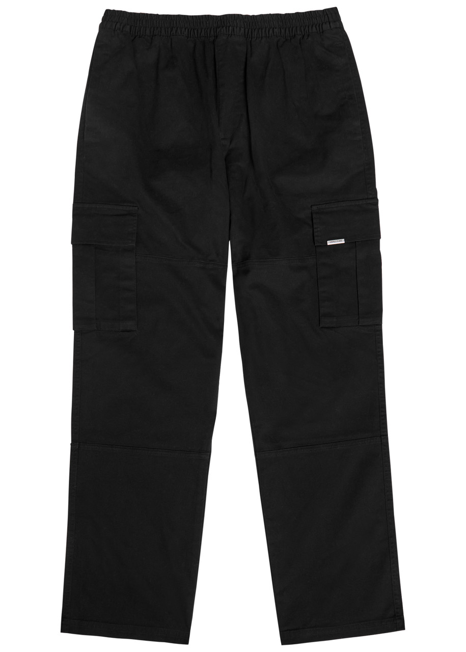 Represent Standard Stretch-cotton Cargo Trousers – Black Represent Standard Stretch-cotton Cargo Trousers – Black