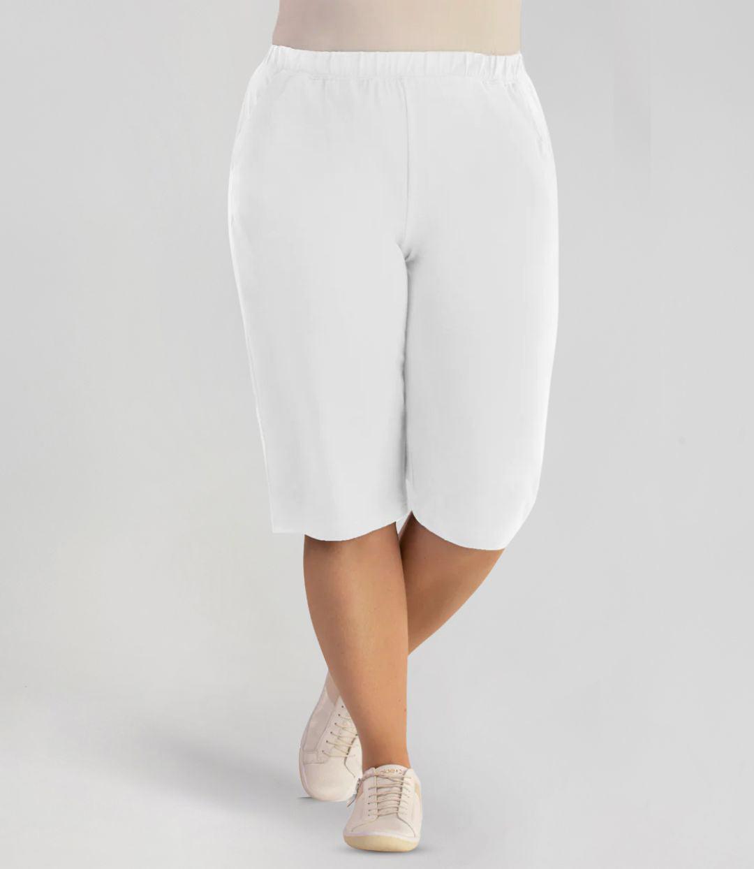 Stretch Naturals Bermuda Shorts Classic Colors, X White