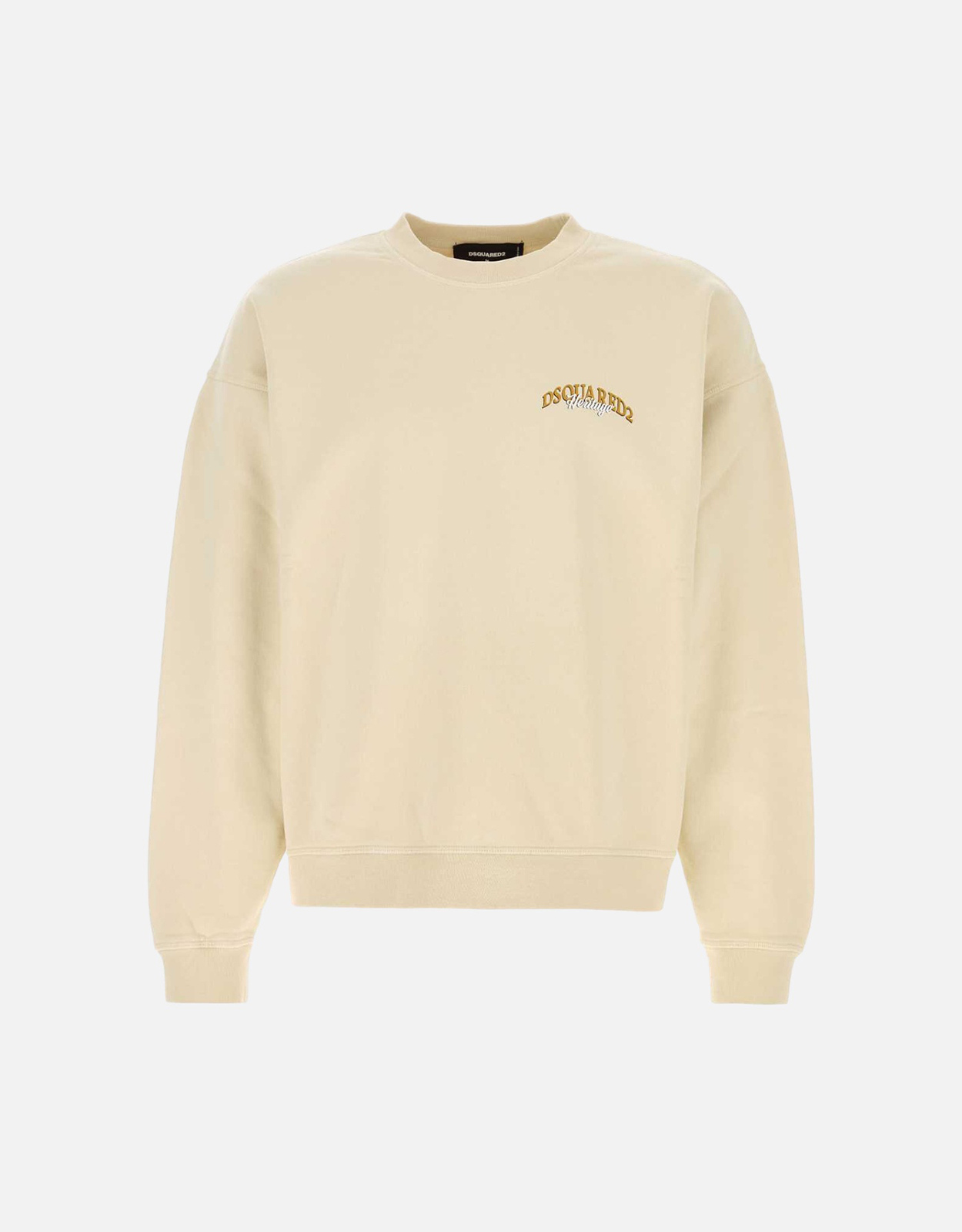 Dsquared Men’s Beige Cotton Sweatshirt