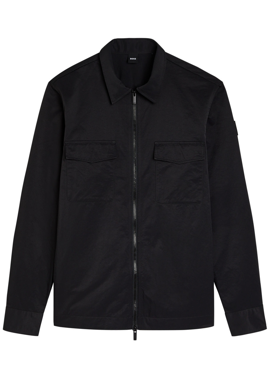 Boss Shell Overshirt – Black