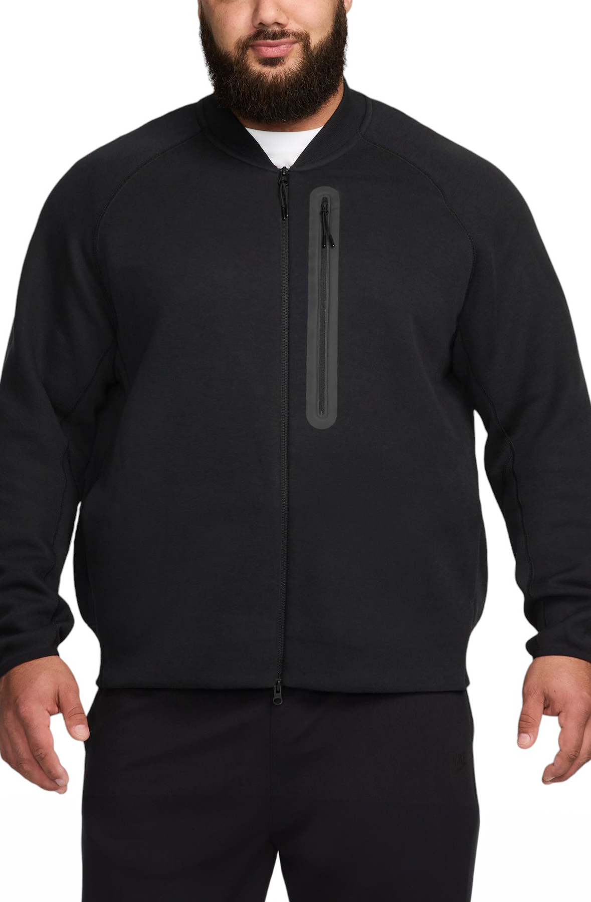 Men Sportswear Tech Fleece Bomber Jacket Black Jackets Black Men Sportswear Tech Fleece Bomber Jacket Black Jackets Black