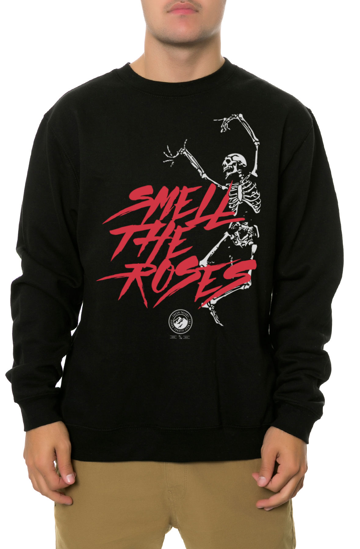 The Smell the Roses Crewneck Sweatshirt The Smell the Roses Crewneck Sweatshirt