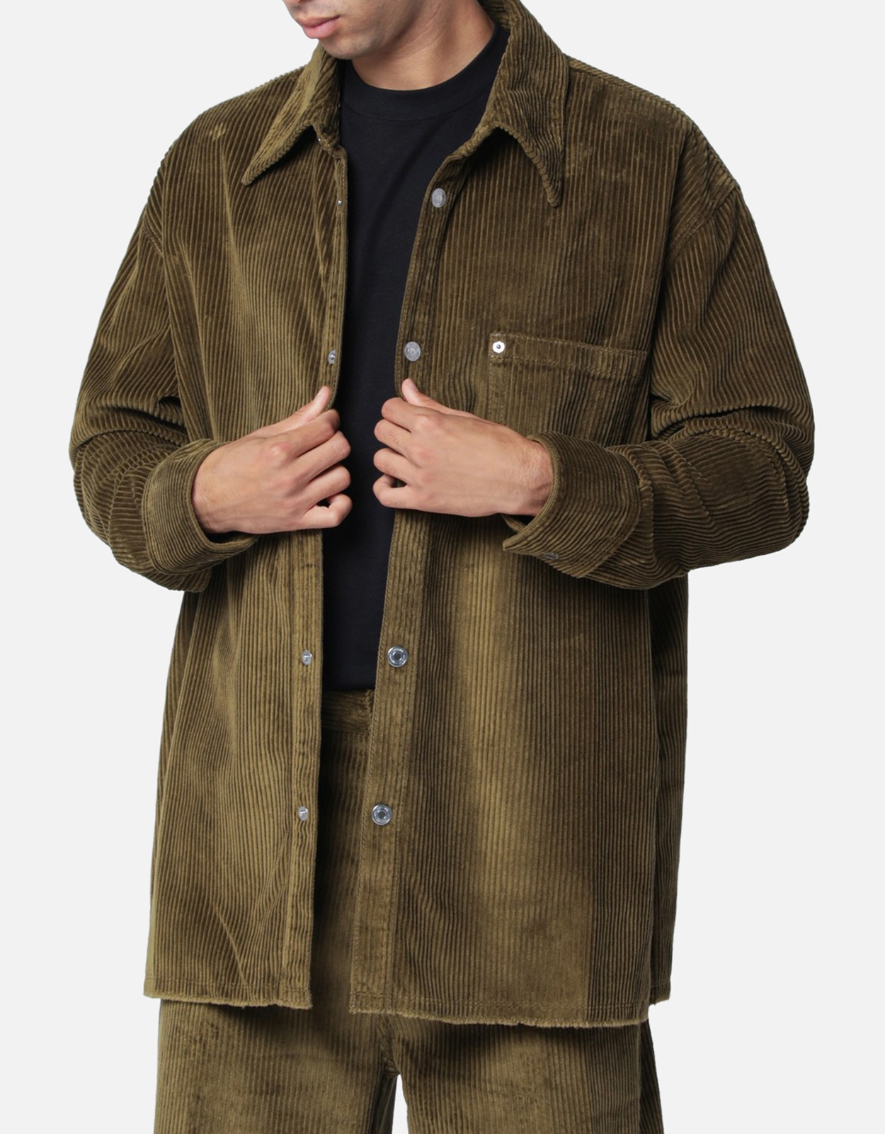 AMI Paris Bronze corduroy shirt AMI Paris Bronze corduroy shirt