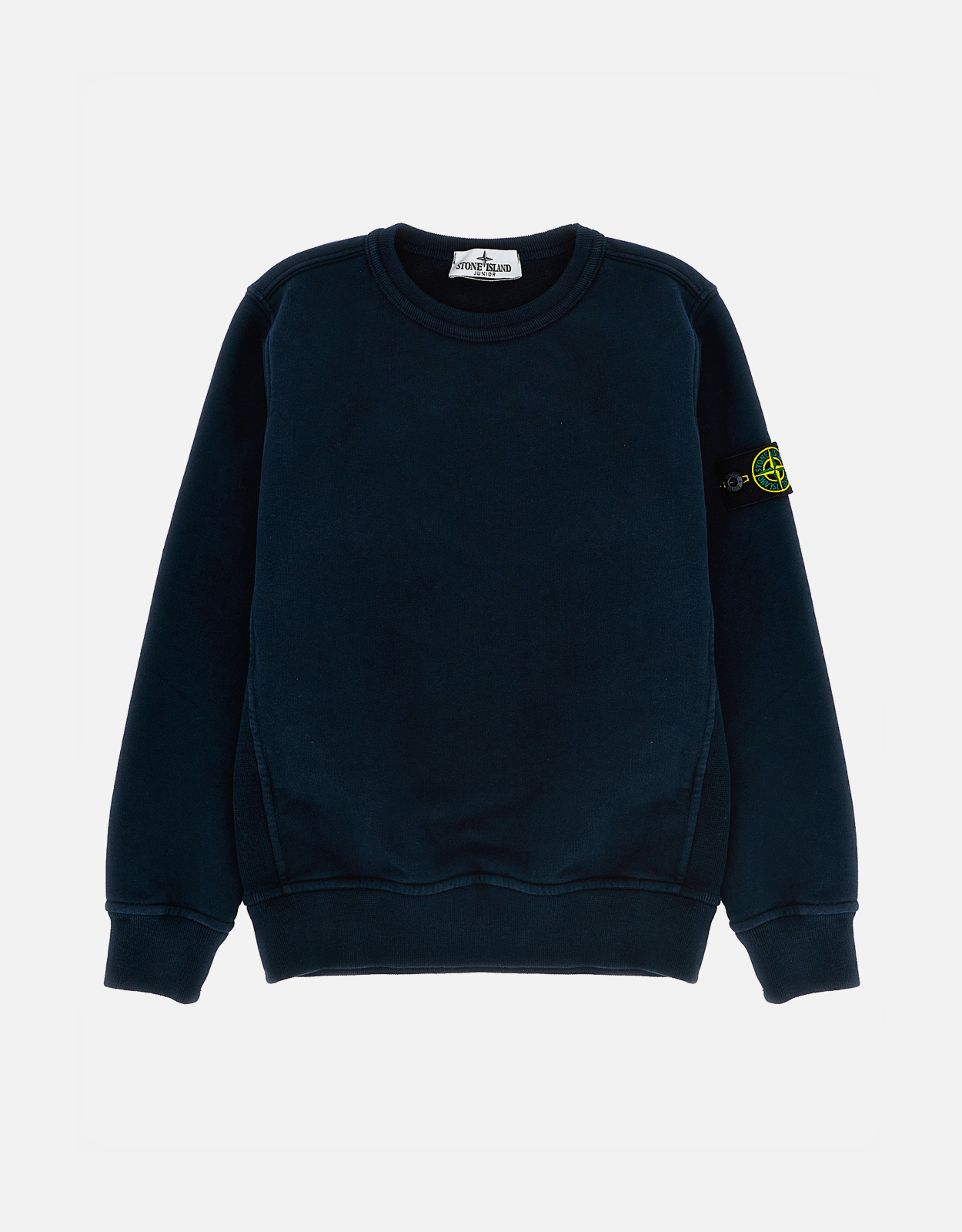 Stone Island Kids Kids Organic Cotton Fleece Logo Badge Sweatshirt – Month T