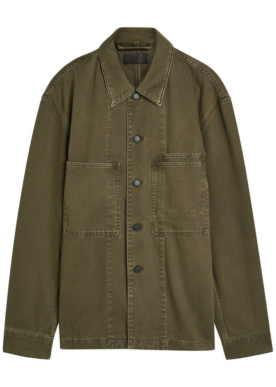 Lemaire Workwear Denim Overshirt – Green – IT M