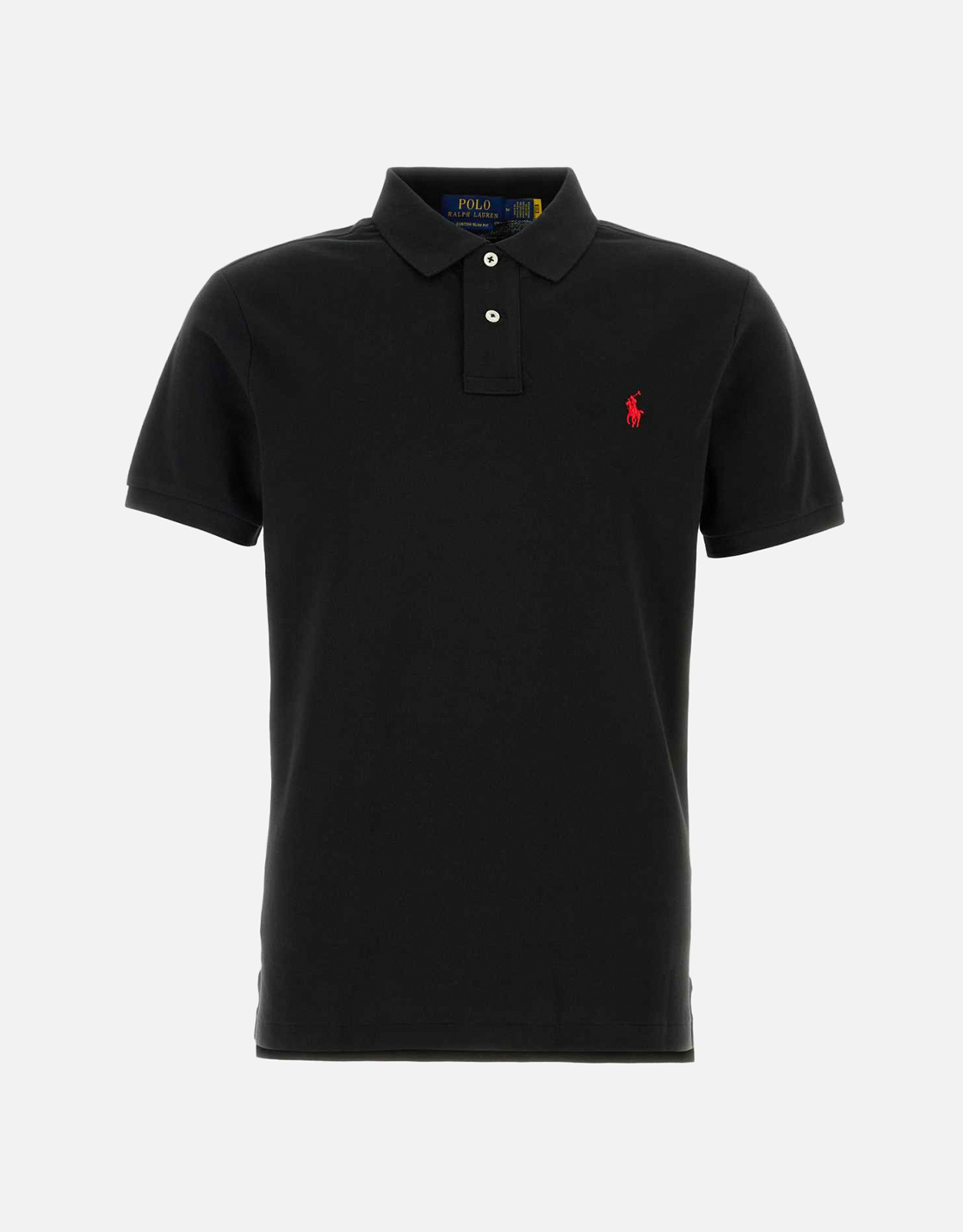 Polo Ralph Lauren Men’s Black Cotton Piquet Polo Shirt
