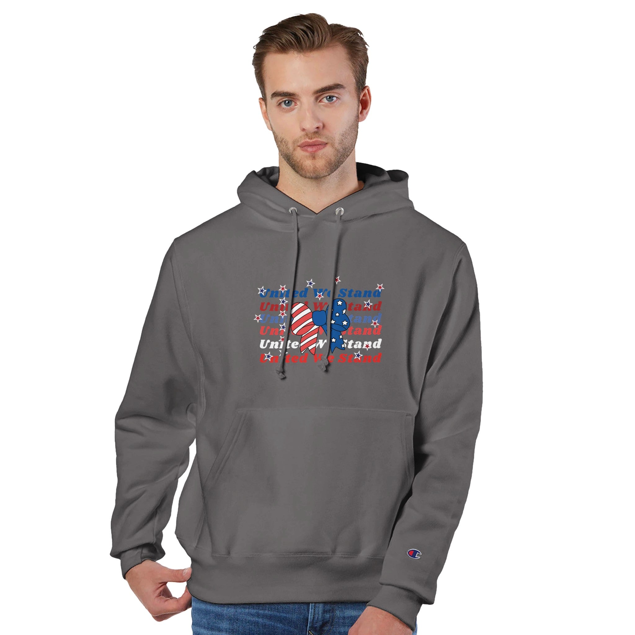 Patriotic Heart Hoodie Celebrate & Gift Freedom