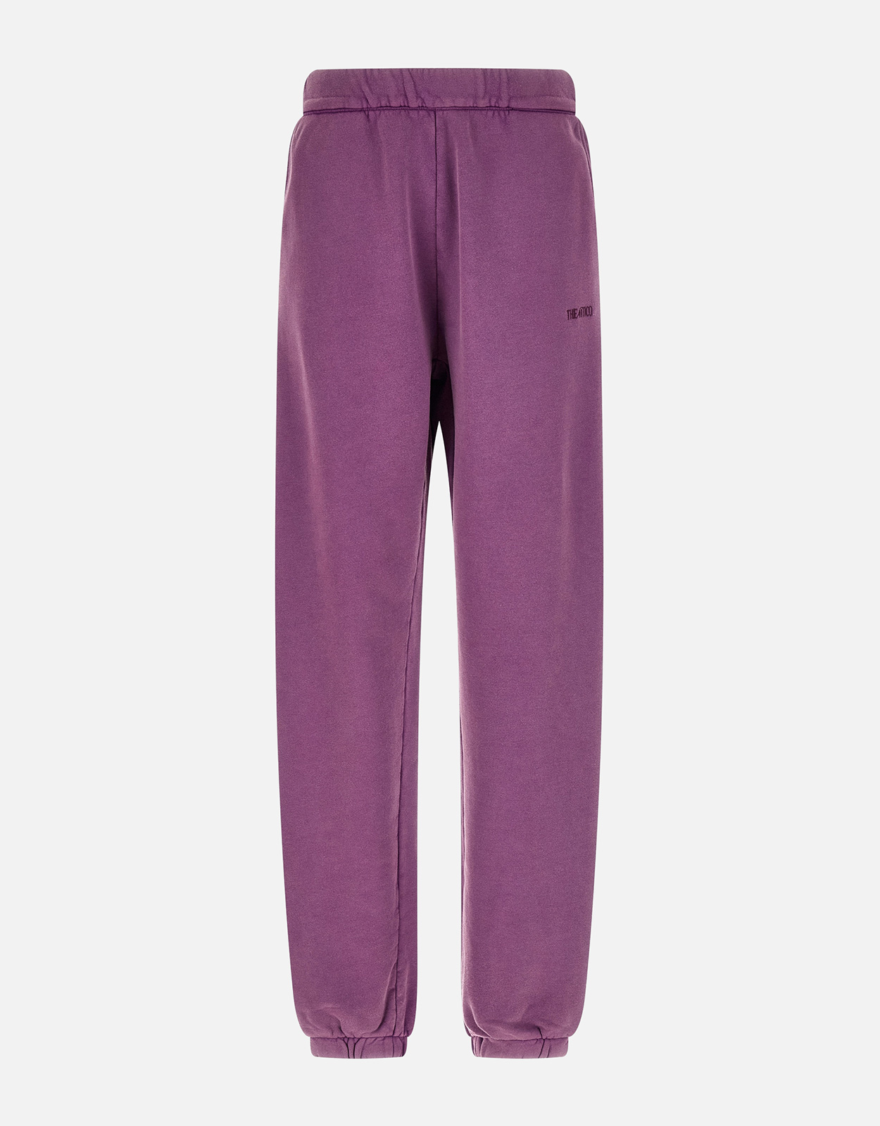 The Attico Fleece Cotton Logo Embroidery Joggers – IT
