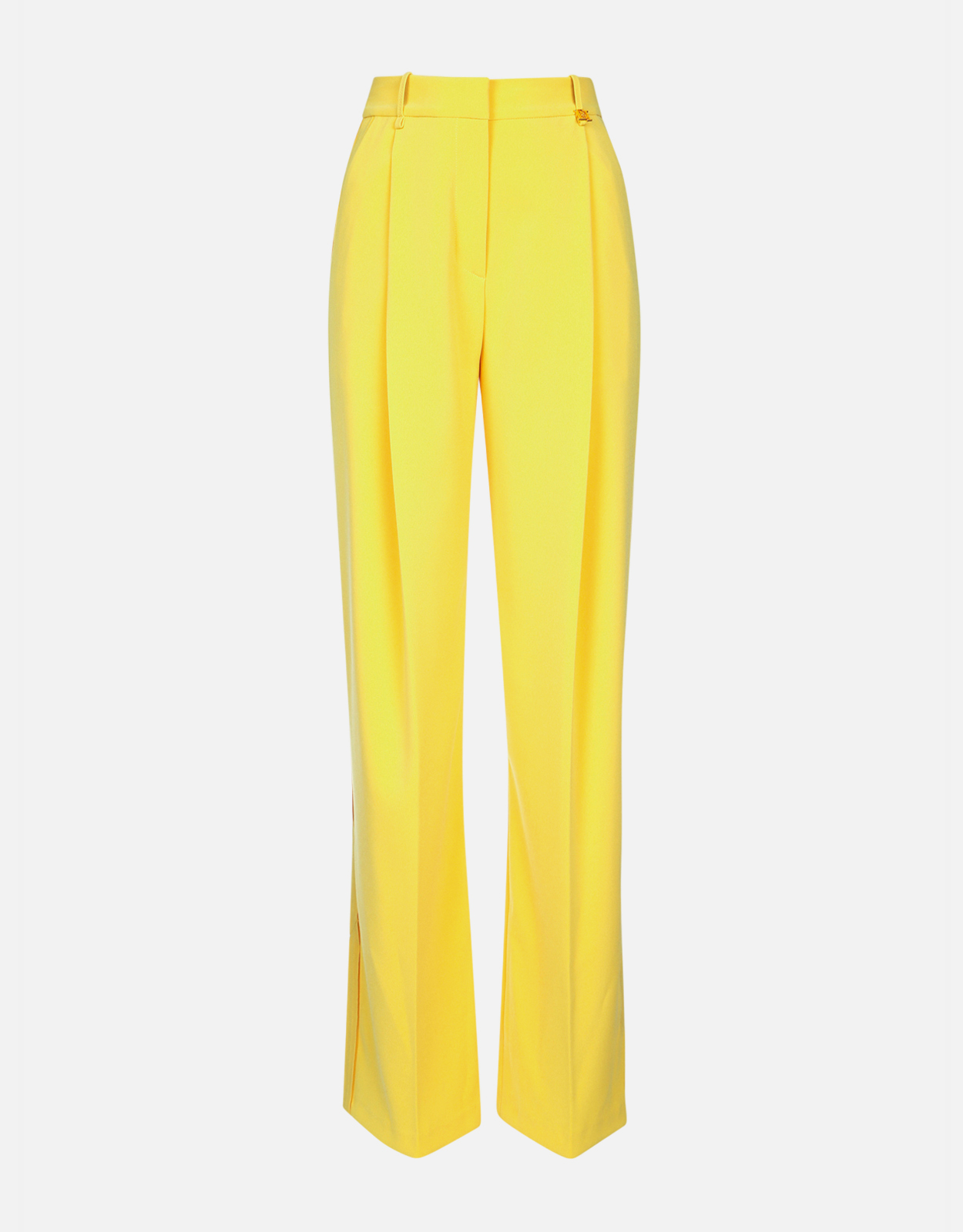 Elisabetta Franchi Lightweight Crpe Logo Charm Regular Fit Trousers – IT Elisabetta Franchi Lightweight Crpe Logo Charm Regular Fit Trousers – IT