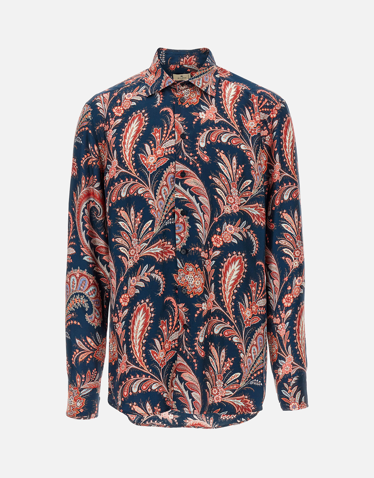 Etro Men’s Silk Shirt With Paisley Print