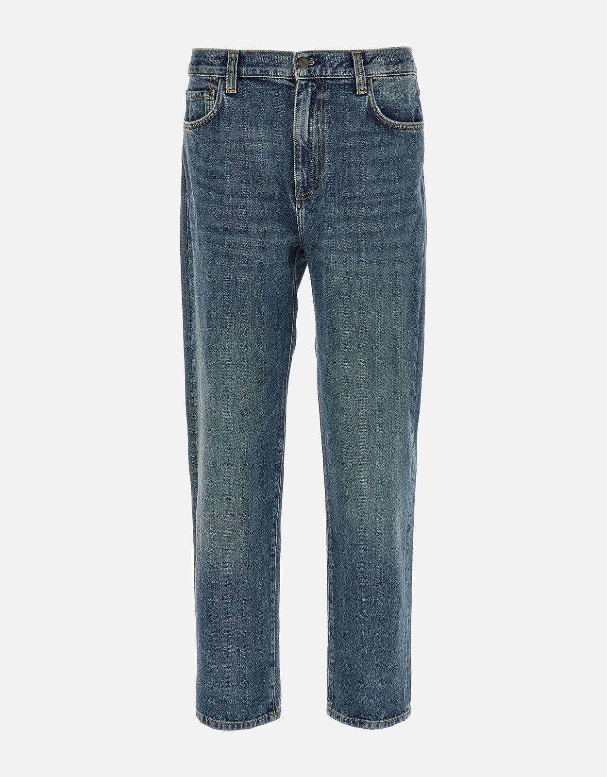 Carhartt Wip Men’s Aaron Cotton Tapered Jeans Carhartt Wip Men’s Aaron Cotton Tapered Jeans