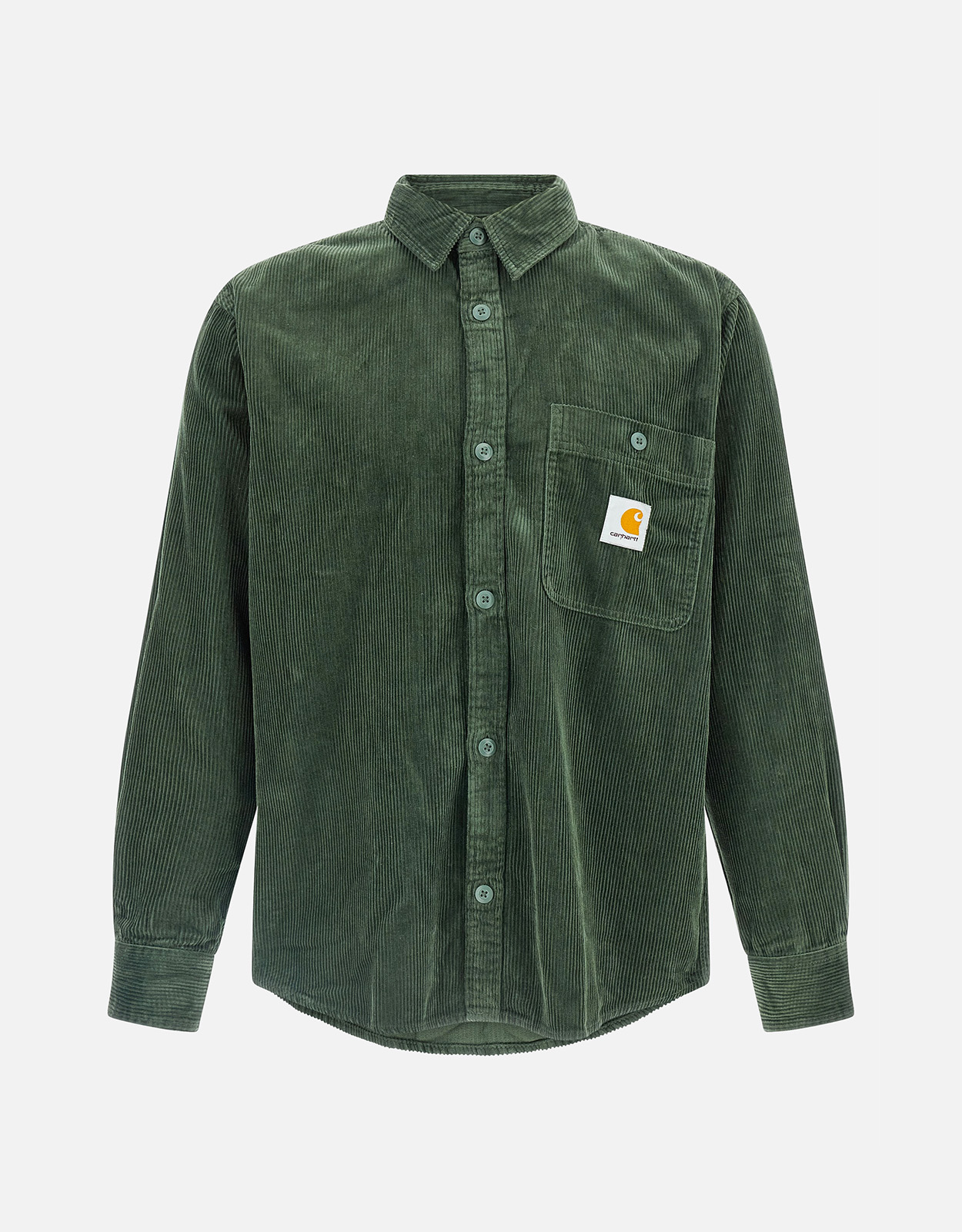 Carhartt Wip Men’s Flint Cotton Corduroy Loose Fit Shirt – X
