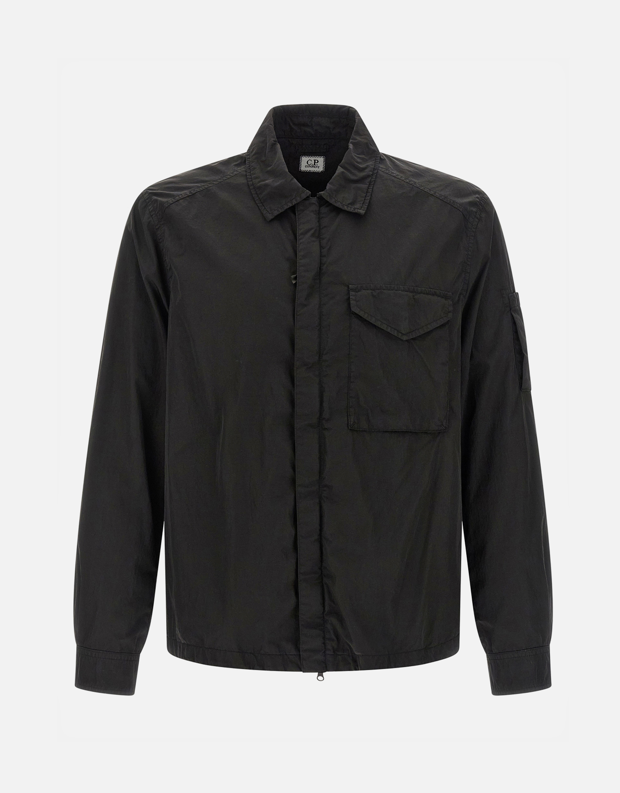 C.P. Company Men’s Chrome-R Polyamide Zipped Lens Regular Fit Overshirt C.P. Company Men’s Chrome-R Polyamide Zipped Lens Regular Fit Overshirt