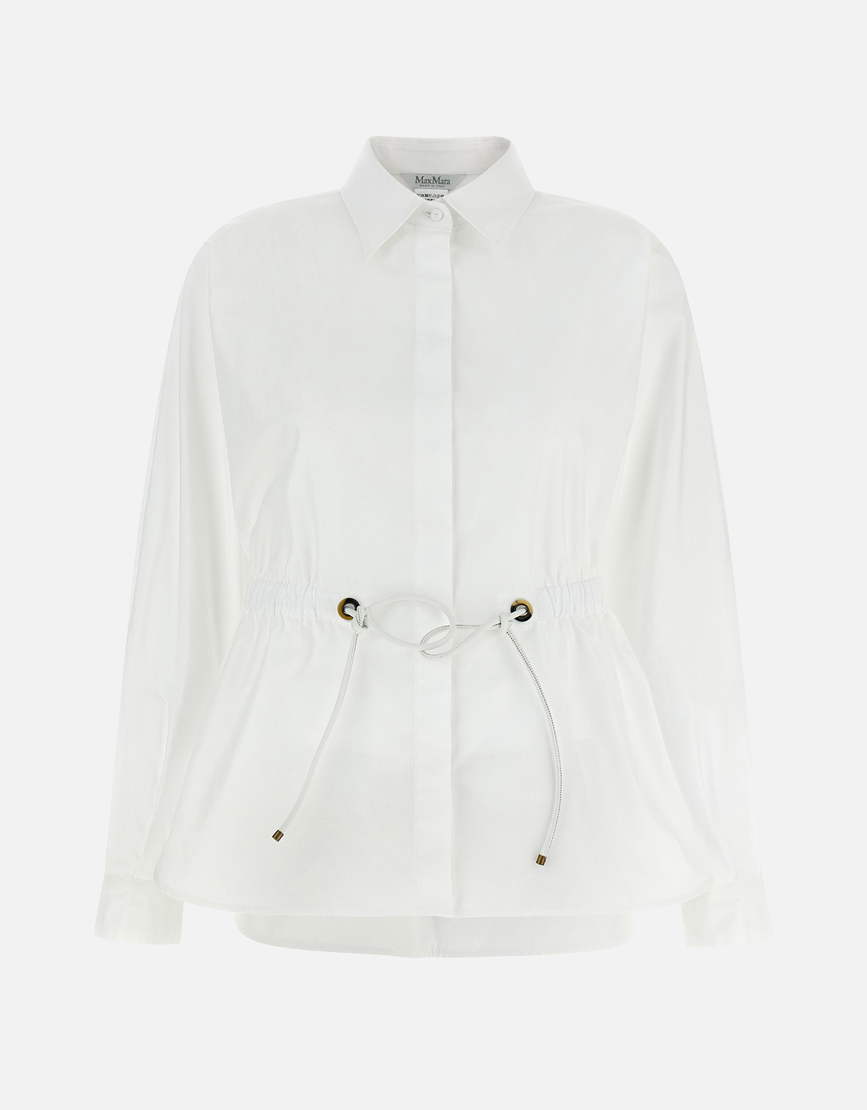 Max Mara Pure Cotton Poplin Regular Fit Shirt – IT