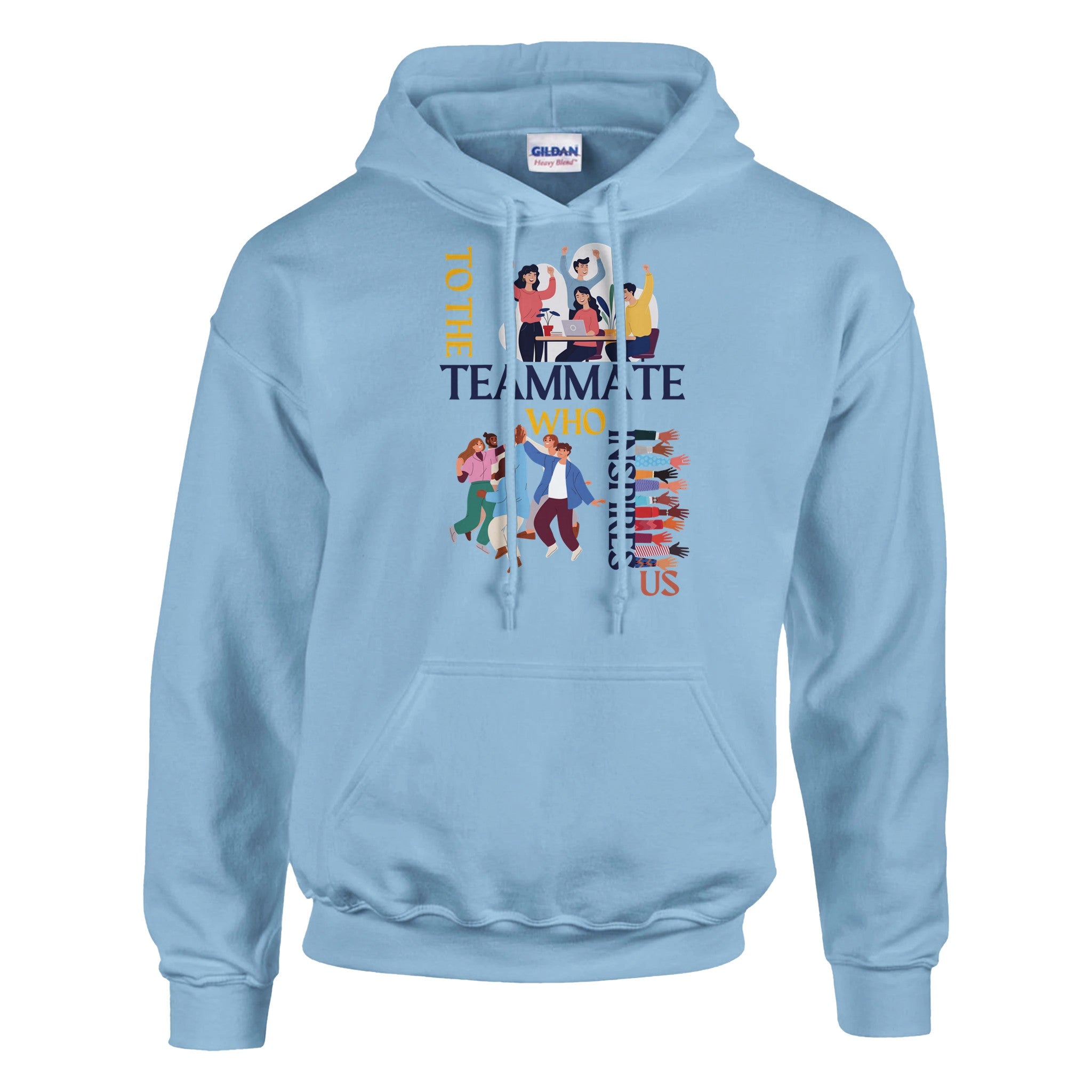 Inspire the Team – Unisex Pullover Hoodie by Gildan®