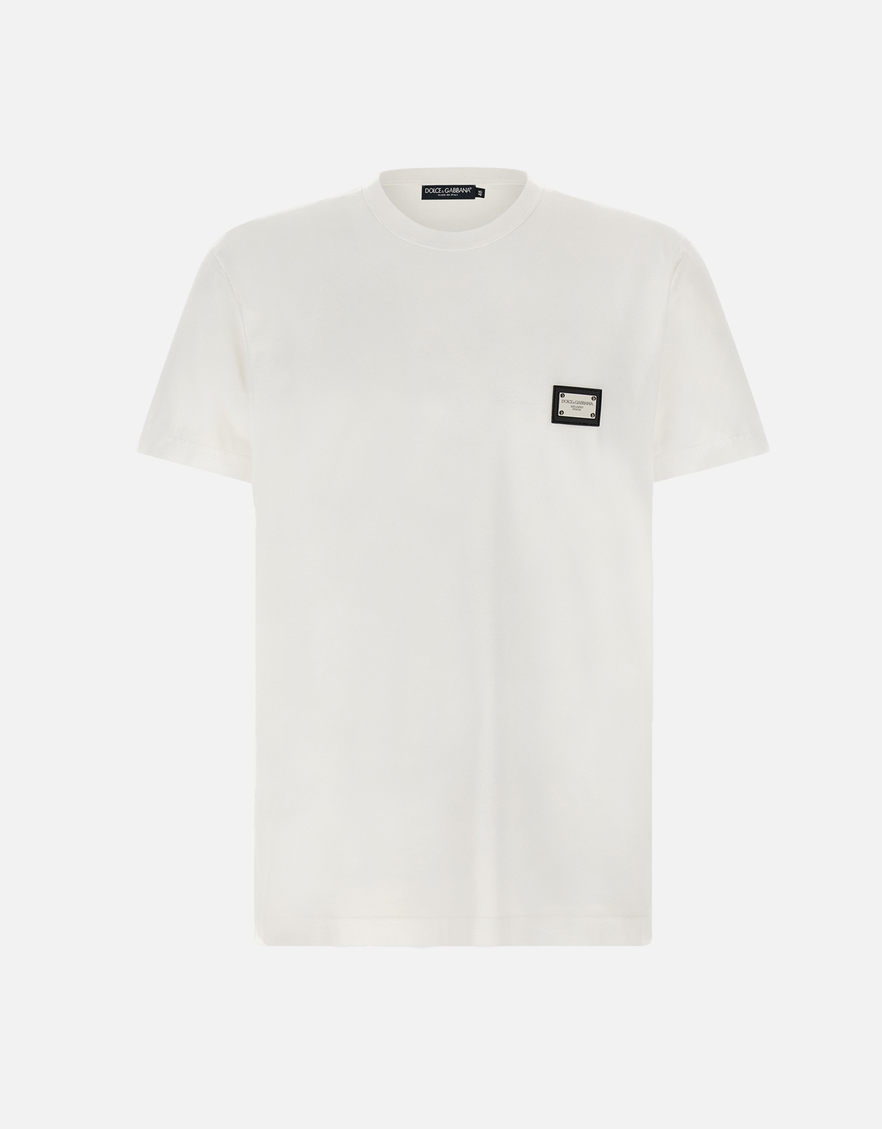 Dolce & Gabbana Men’s Essential Cotton Logo Tag Shirt – IT Dolce & Gabbana Men’s Essential Cotton Logo Tag Shirt – IT