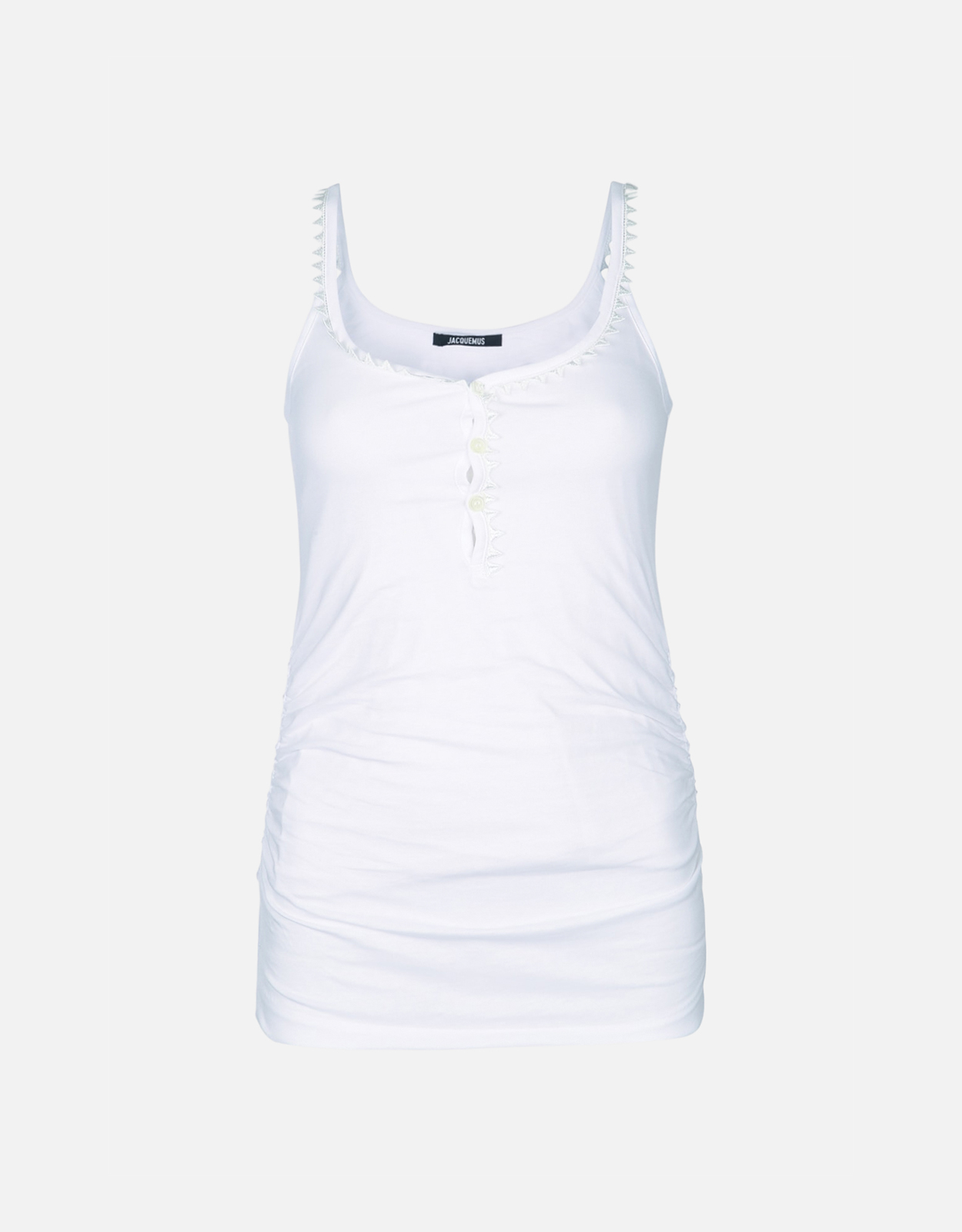 Jacquemus Le Debardeur Clavela Cotton Tank Top Jacquemus Le Debardeur Clavela Cotton Tank Top