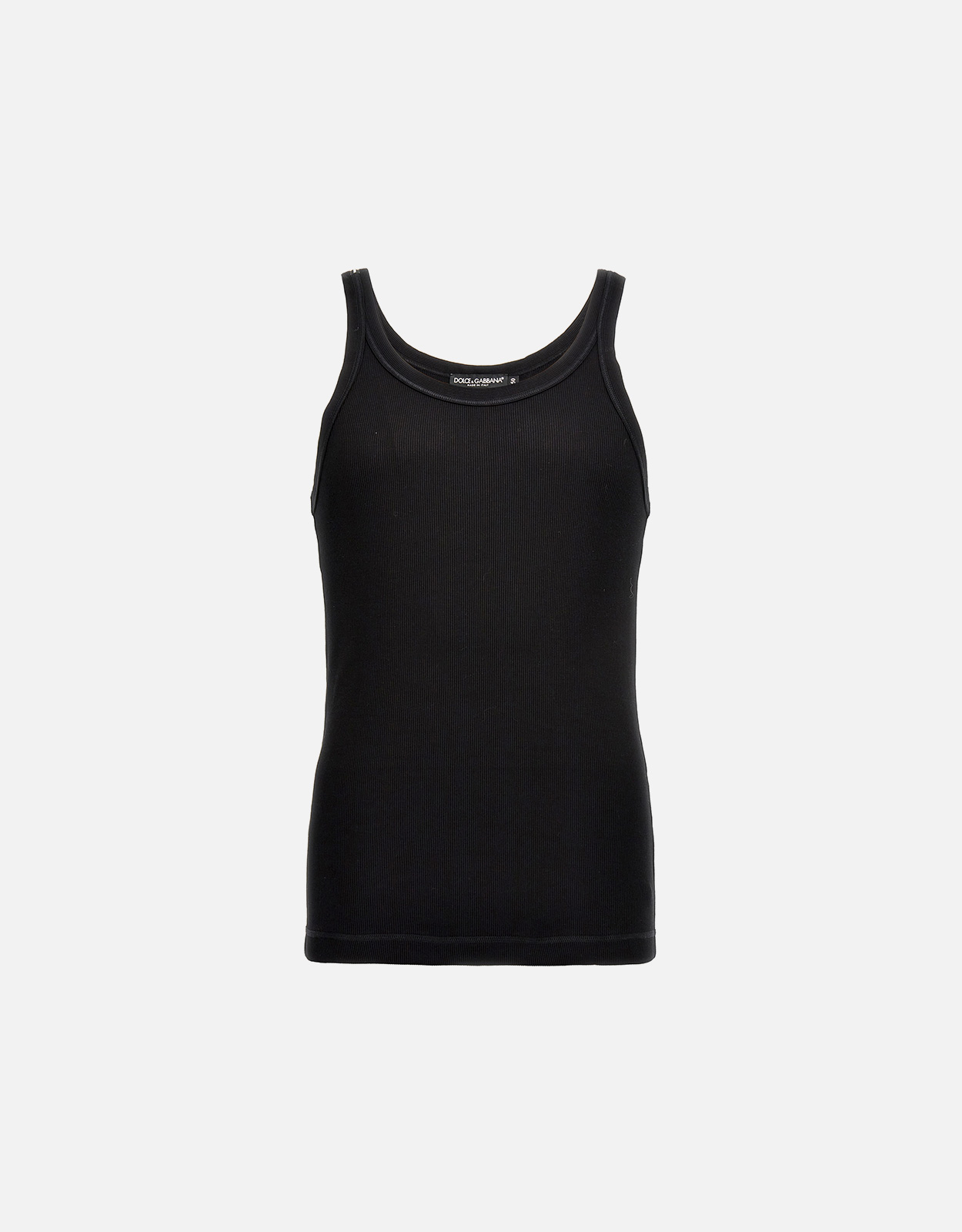 Dolce & Gabbana Men’s Cotton Ribbed Tank Top – IT Dolce & Gabbana Men’s Cotton Ribbed Tank Top – IT