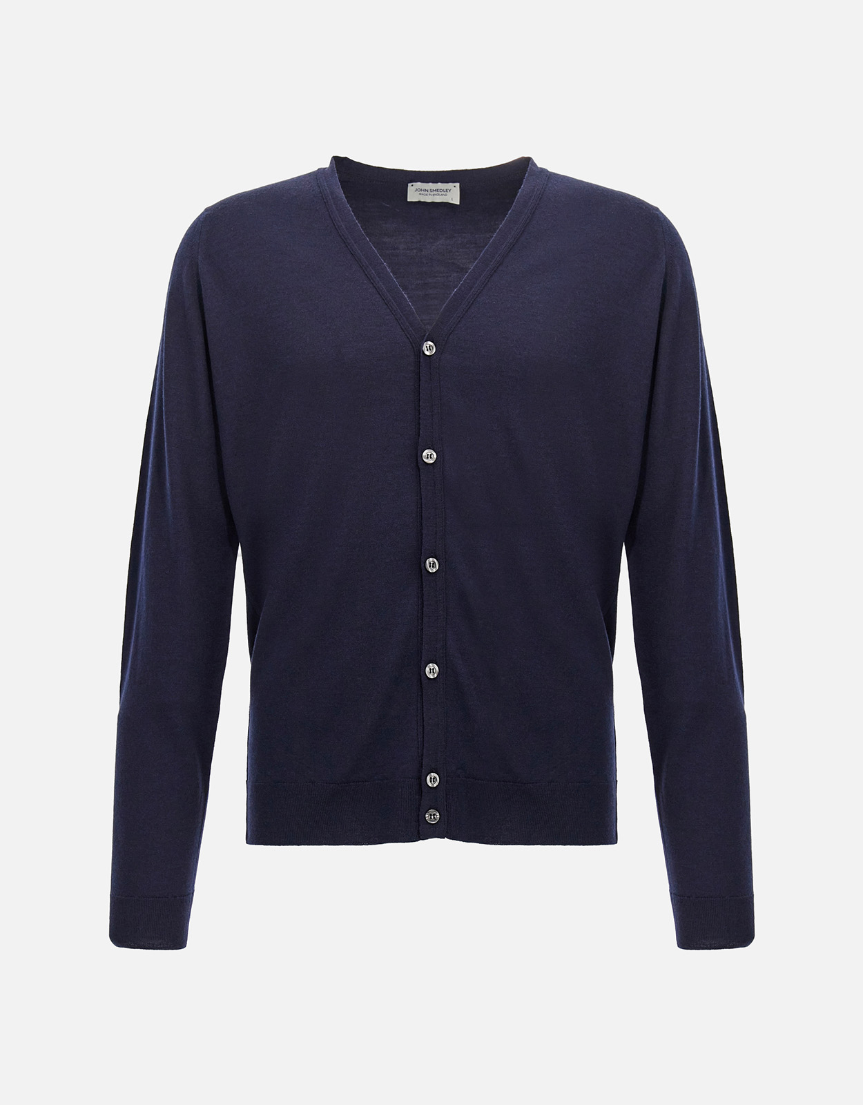 JOHN SMEDLEY Men’s Petworth Wool Knitted Cardigan JOHN SMEDLEY Men’s Petworth Wool Knitted Cardigan