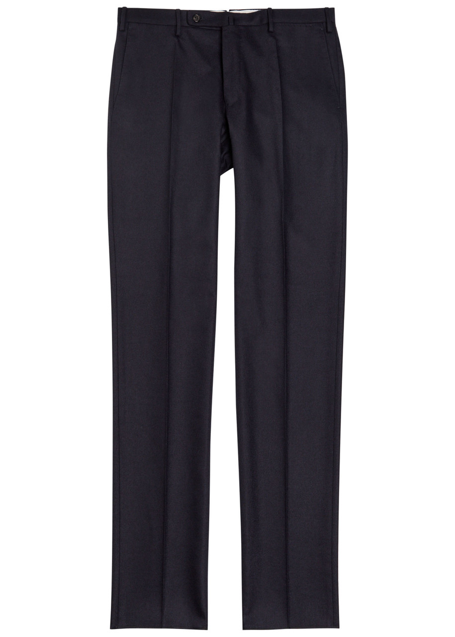 Slowear Wool-blend Trousers – Navy – W M