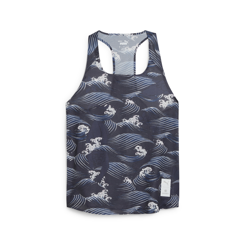 PUMA PUMA X SAYSKY Singlet Graphic Crew Neck Athletic Tank Top PUMA PUMA X SAYSKY Singlet Graphic Crew Neck Athletic Tank Top