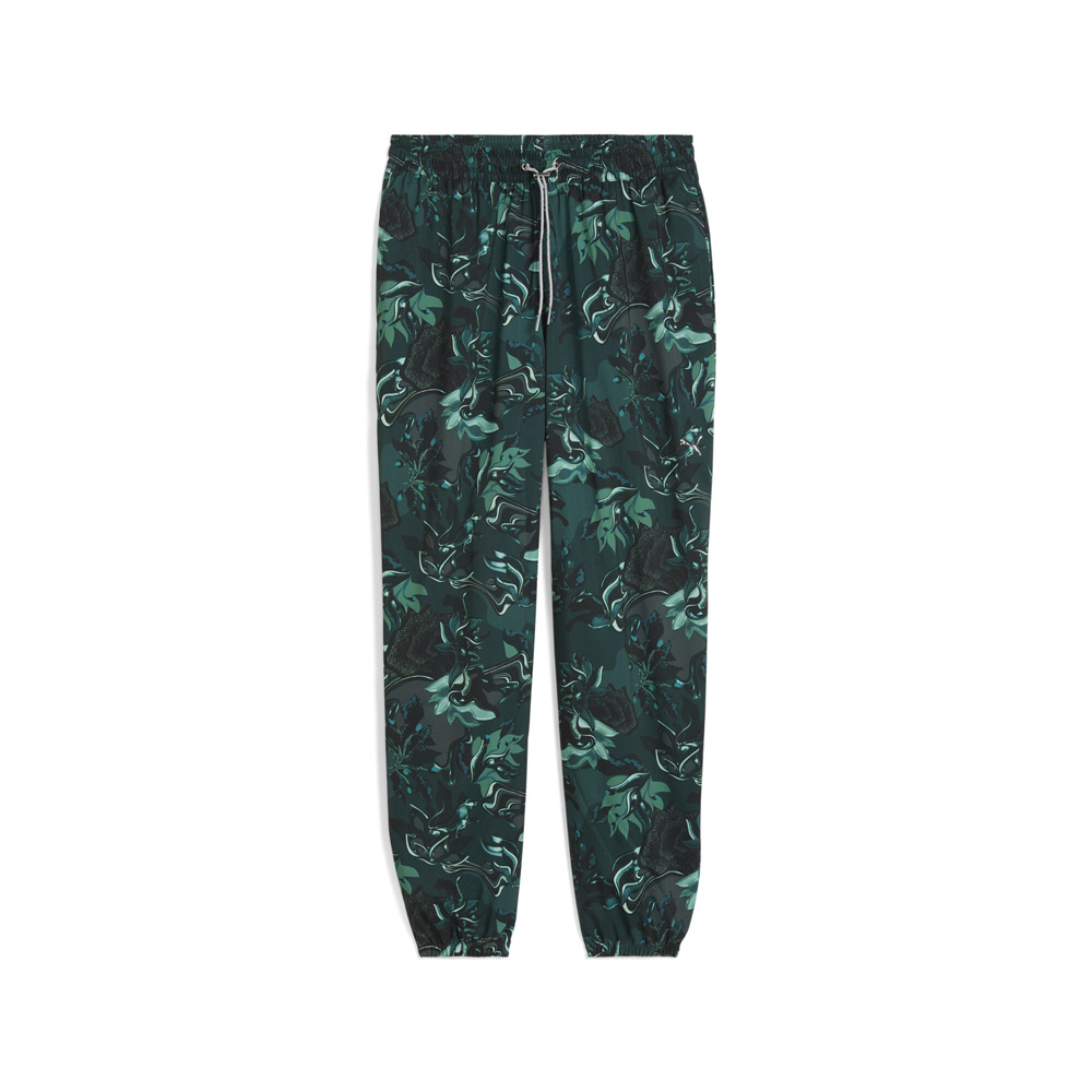 PUMA Green Terrains Woven Joggers PUMA Green Terrains Woven Joggers