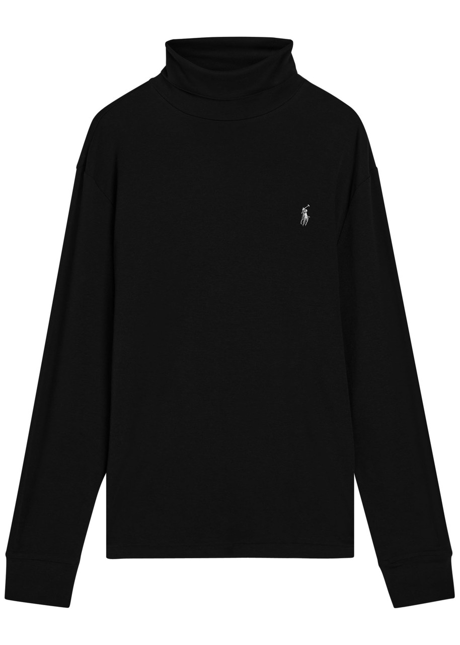 Polo Ralph Lauren Roll-neck Wool Jumper – Black Polo Ralph Lauren Roll-neck Wool Jumper – Black