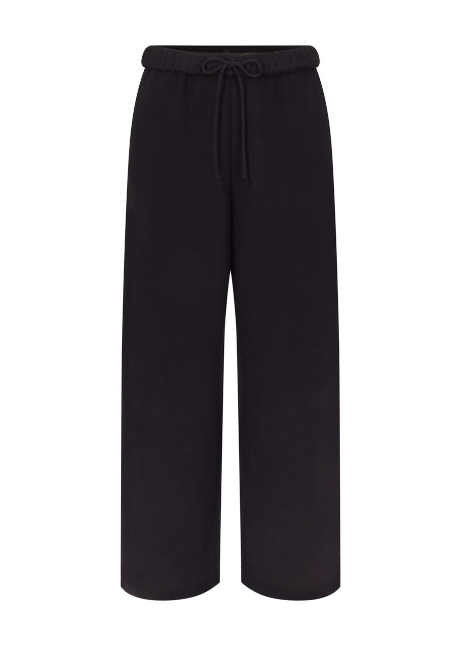Skims Cotton-blend Straight-leg Sweatpants – Black – M – Skims Cotton-blend Straight-leg Sweatpants – Black – M –