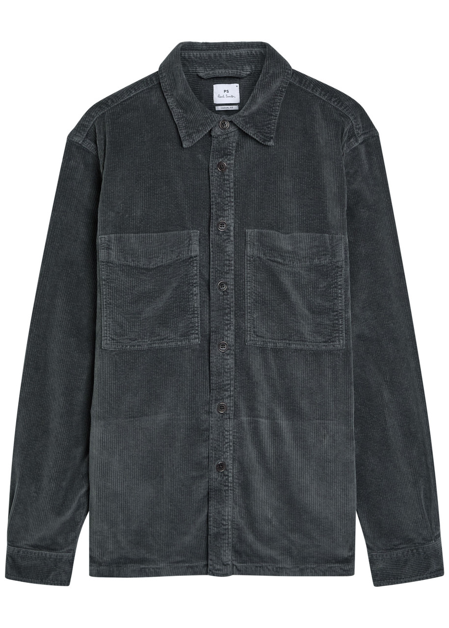 PS Paul Smith Corduroy Overshirt – Grey PS Paul Smith Corduroy Overshirt – Grey