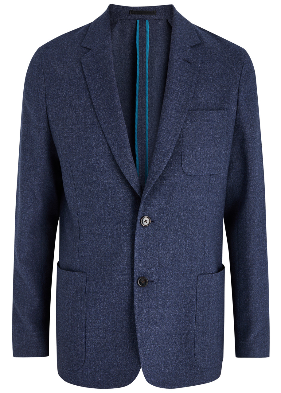 Paul Smith Wool Blazer – Navy –