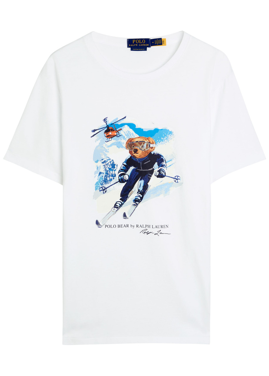 Polo Ralph Lauren Bear-print Cotton shirt – White