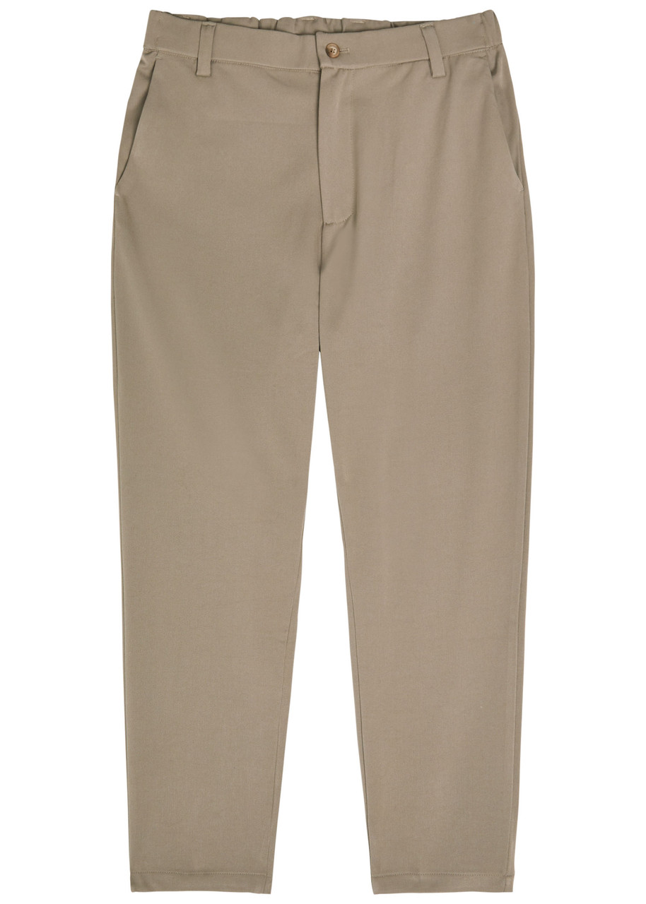 Raith Tapered-leg Woven Trousers – Grey Raith Tapered-leg Woven Trousers – Grey