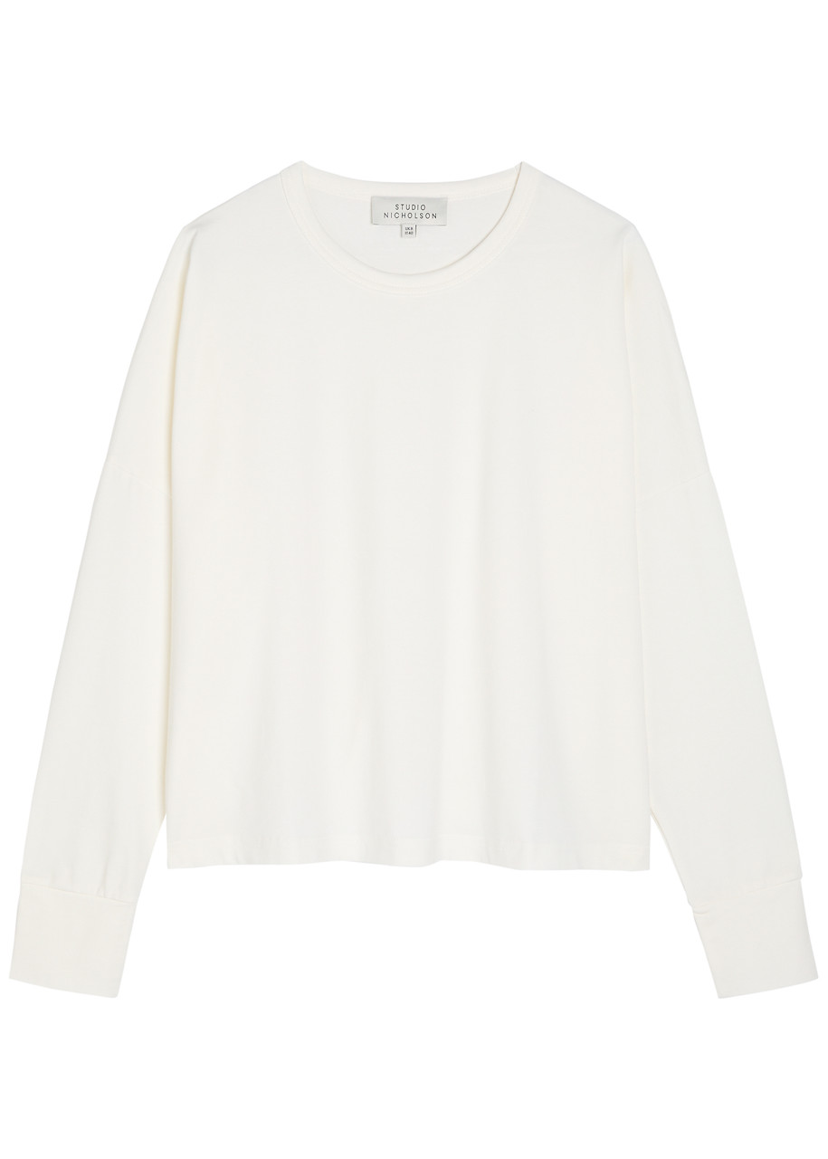 Studio Nicholson Continuity Cotton shirt – White – S Studio Nicholson Continuity Cotton shirt – White – S
