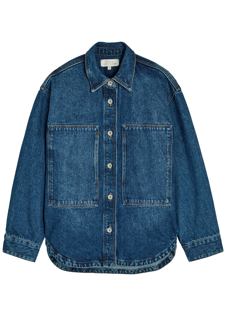 Studio Nicholson Regen Denim Overshirt – S Studio Nicholson Regen Denim Overshirt – S