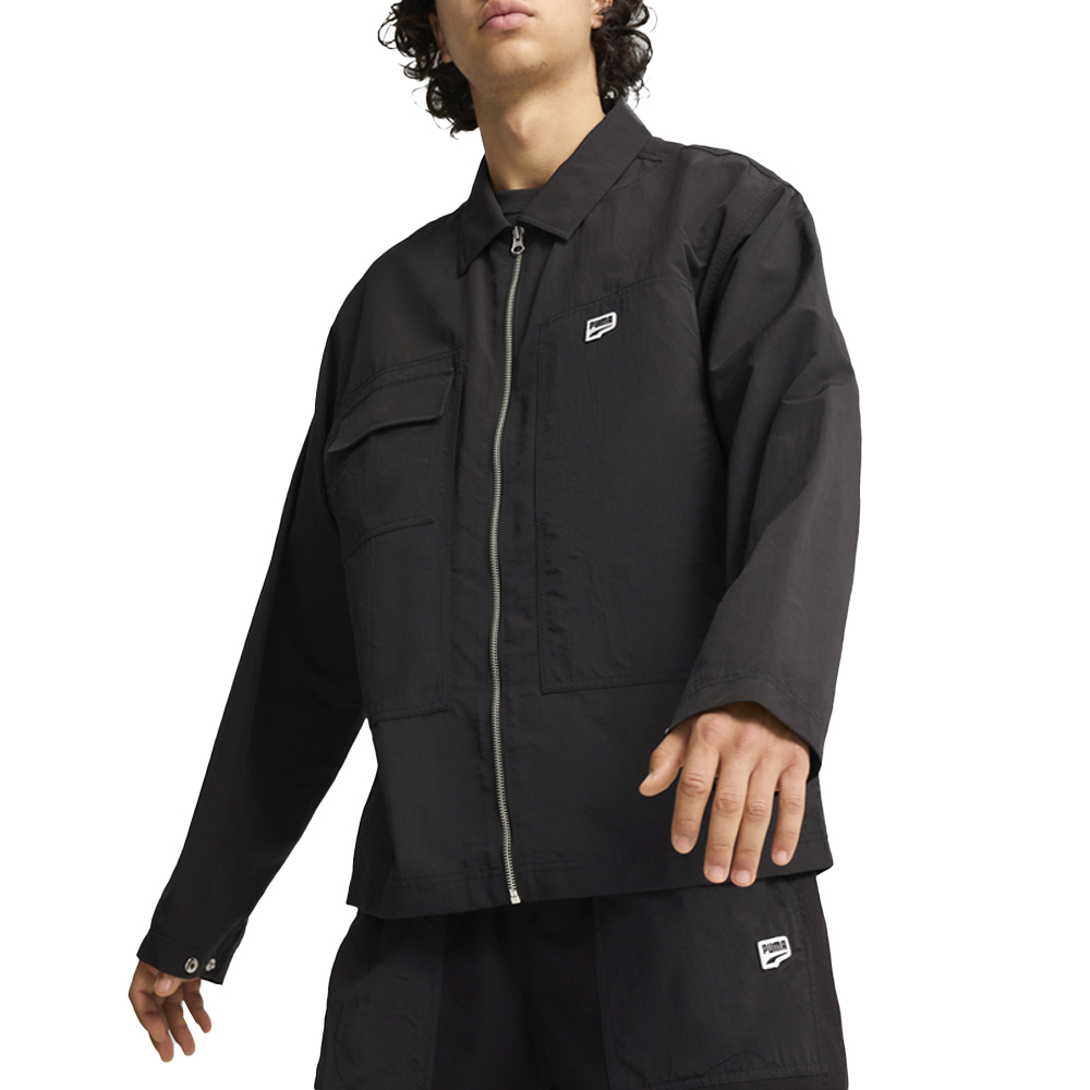 PUMA Downtown Relaxed Full Zip Jacket PUMA Downtown Relaxed Full Zip Jacket
