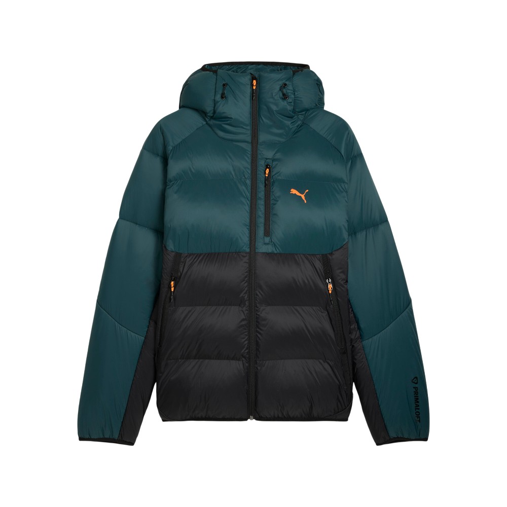 PUMA PUMATECH PrimaLoft Full Zip Hooded Puffer Jacket