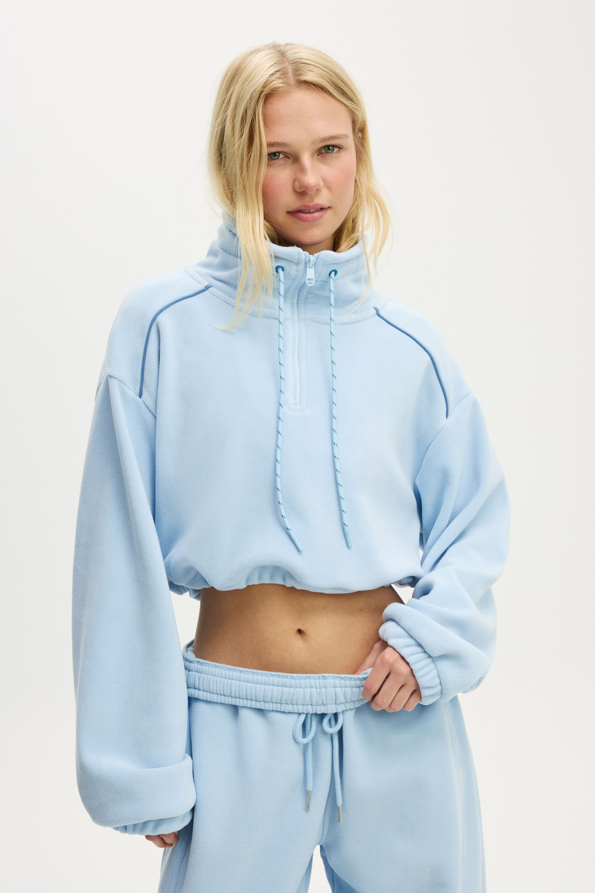Body – Explorer Polar Fleece Half Zip Jumper – Angel fallsevening tide Body – Explorer Polar Fleece Half Zip Jumper – Angel fallsevening tide