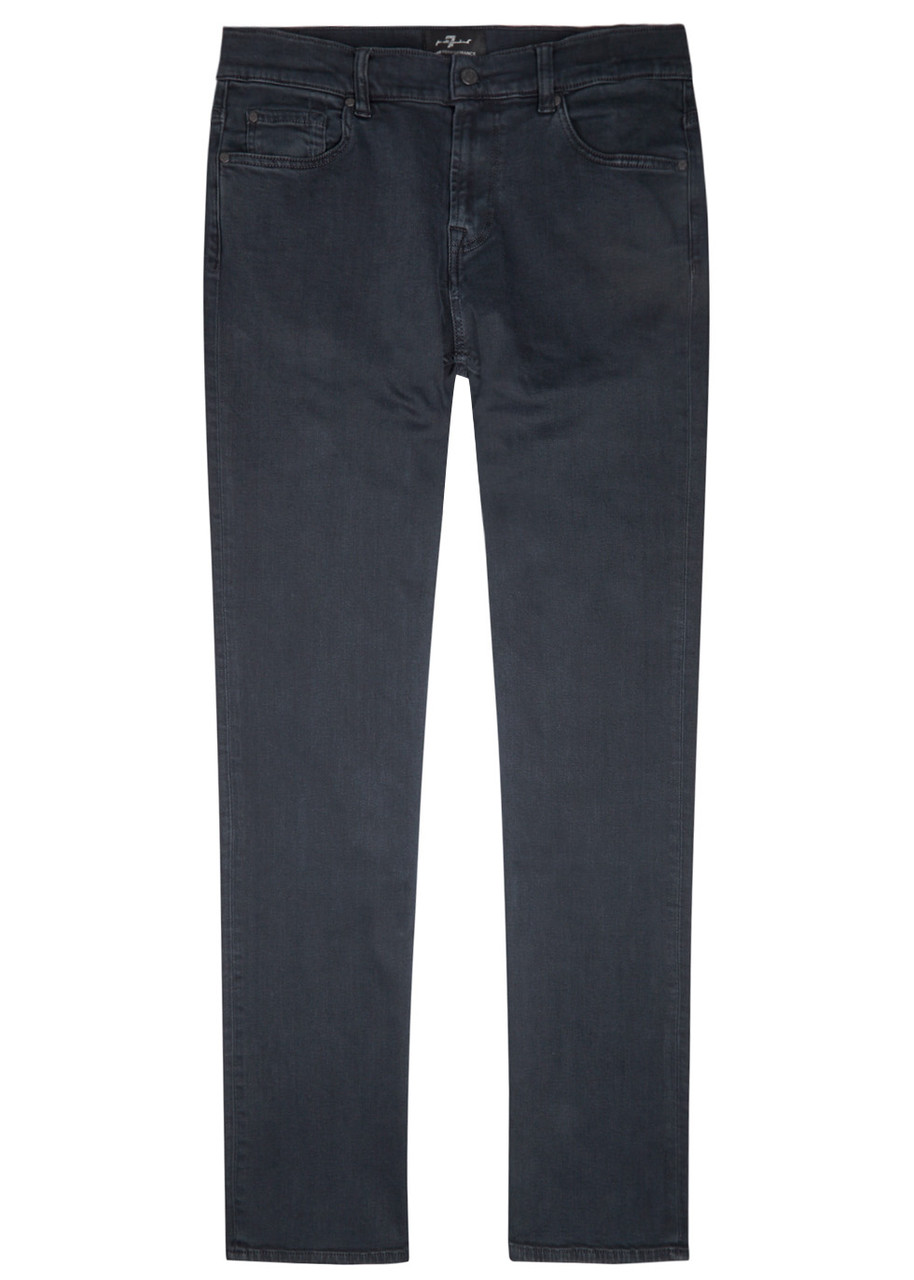 For All Mankind Standard Luxe Performance Straight leg Jeans – Dark Blue – W