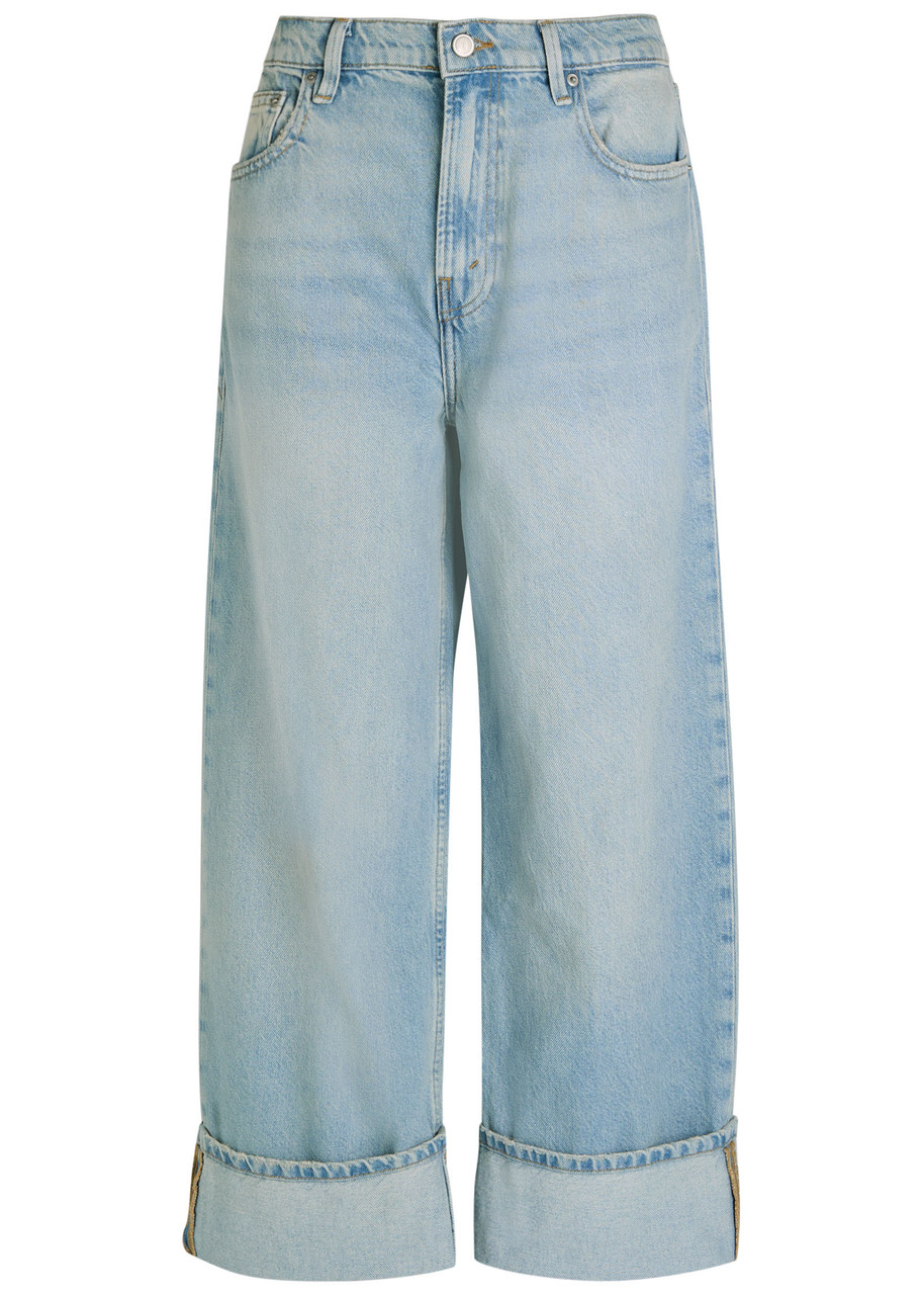 Good American Good Standard Baggy Straight-leg Jeans – Blue – W S Good American Good Standard Baggy Straight-leg Jeans – Blue – W S