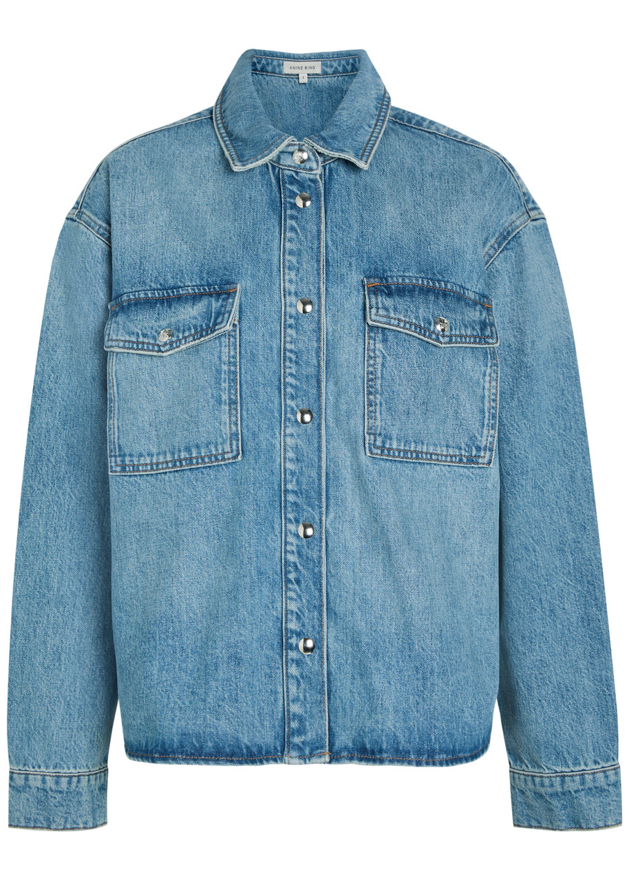 Anine Bing Paxton Denim Shirt – L L Anine Bing Paxton Denim Shirt – L L