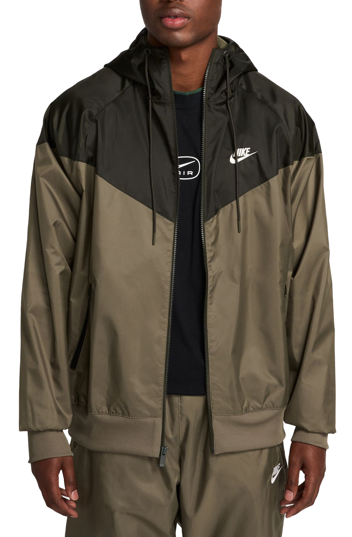Men Nike Sportswear Windrunner Hooded Jacket Jackets L MEDIUM OLIVESEQUOIASAIL Men Nike Sportswear Windrunner Hooded Jacket Jackets L MEDIUM OLIVESEQUOIASAIL