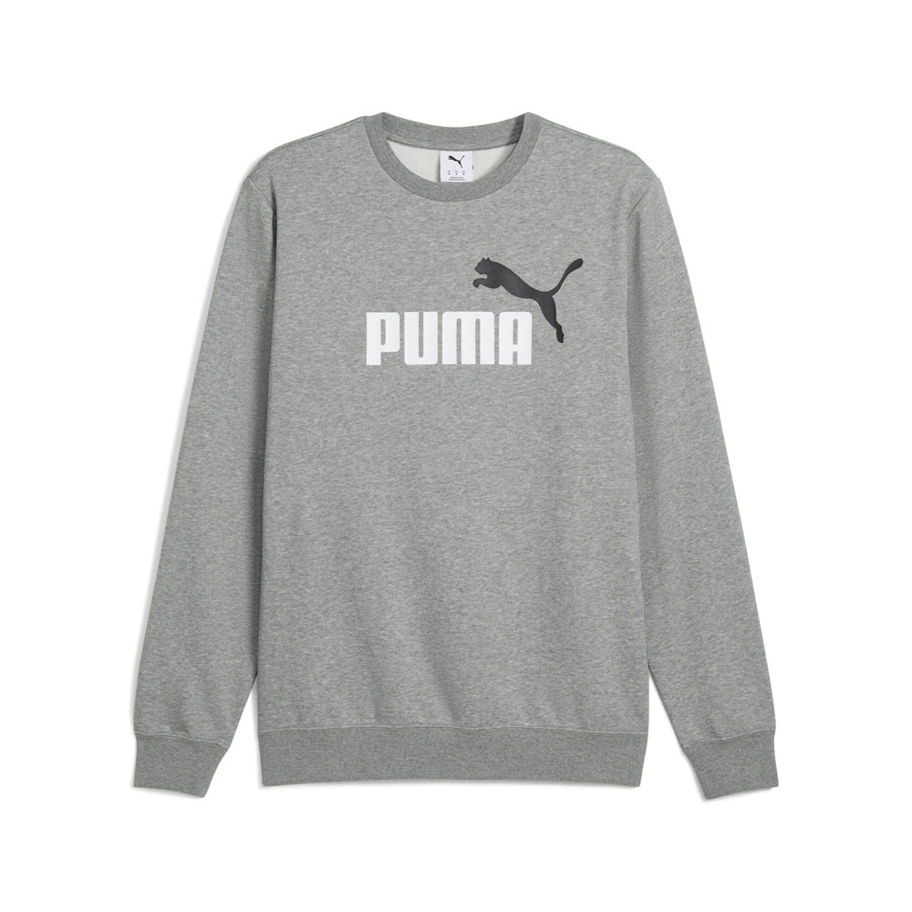 PUMA Essentials Color No. Logo Crew Neck Sweatshirt PUMA Essentials Color No. Logo Crew Neck Sweatshirt