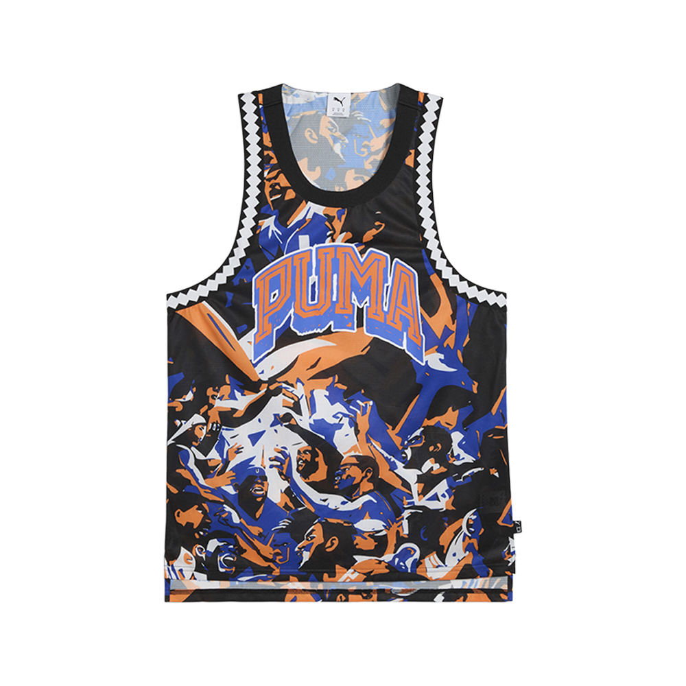 PUMA Rival RArtifical Grounde Graphic Crew Neck Tank Top PUMA Rival RArtifical Grounde Graphic Crew Neck Tank Top