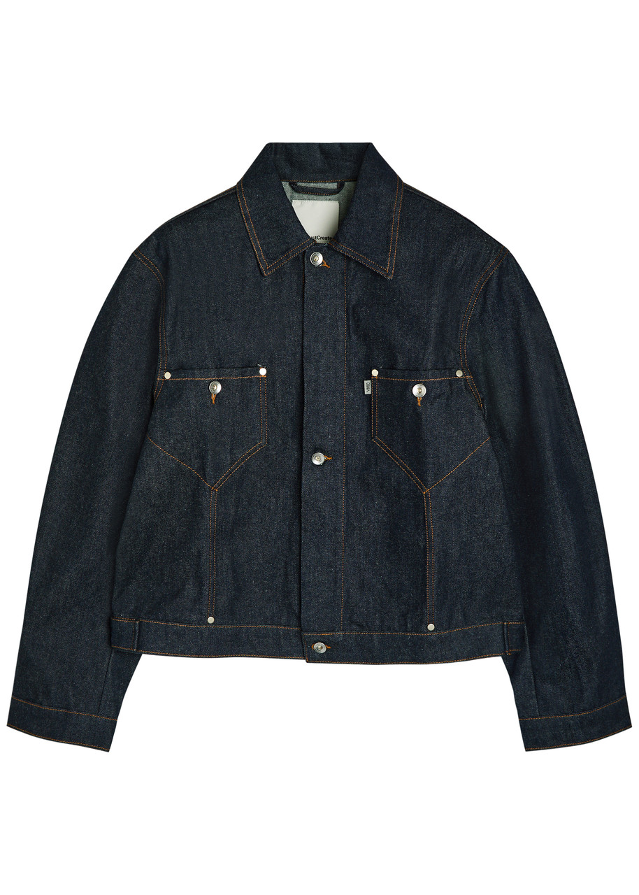 Ymc Raw Panelled Denim Jacket – Indigo Ymc Raw Panelled Denim Jacket – Indigo