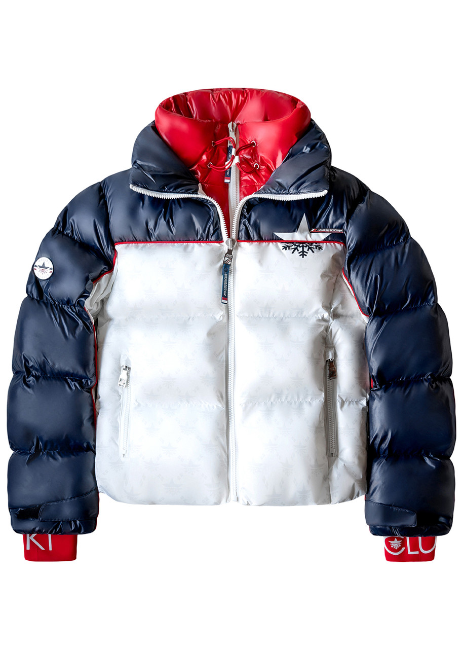 Malibu Ski Club Skisport Puffer Jacket – White – M M